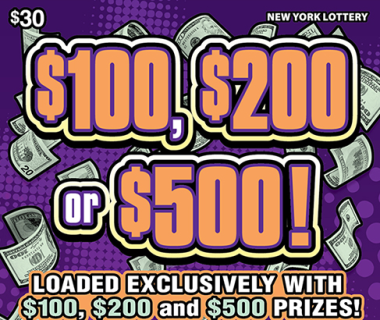 $100, $200 0R $500            