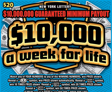 $10,000 A WEEK FOR LIFE       