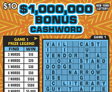 $1,000,000 BONUS CASHWORD