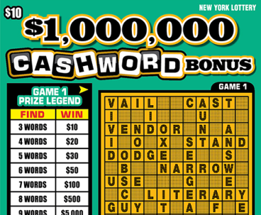 $1,000,000 CASHWORD BONUS     
