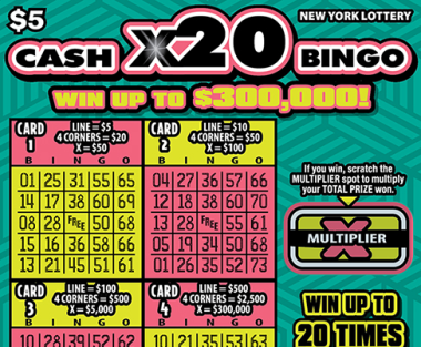 CASH X20 BINGO                