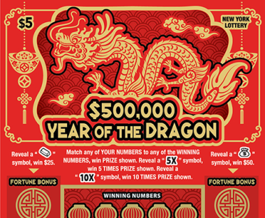 $500,000 YEAR OF THE DRAGON   
